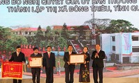 Naissance de la cité municipale de Dông Triêu à Quang Ninh