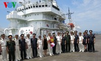 Un navire de la garde-côte japonaise à Danang