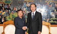 Le ministre Tran Dai Quang reçoit des hôtes cambodgiens 