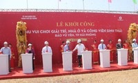 Mise en chantier d’un complexe de loisir et d’un parc écologique à Hai Phong