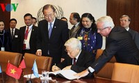 Message de remerciement de Nguyen Phu Trong à Ban Ki-moon