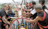 La perche Nêu et les décoratifs Gu reconnus patrimoines culturels immatériels 