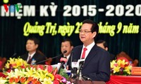 Nguyen Tan Dung assiste au congrès du comité du Parti pour Quang Tri