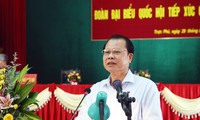 Vu Van Ninh part à la rencontre des électeurs de Nam Dinh