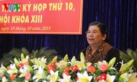 Tong Thi Phong rencontre des électeurs de la province de Dak Lak