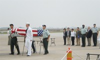 Rapatriement d’ossements de soldats américains