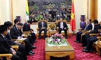 Une délégation du ministère de l’intérieur birman reçu par Tran Dai Quang