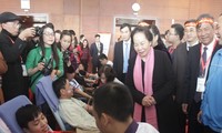 Nguyen Thi Doan ouvre la fête Printemps rose