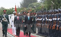 Entretien entre Truong Tan Sang et son homologue mozambicain