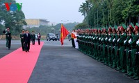 Truong Tan Sang rend visite au corps d’armée numéro 1 