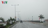 Nguyên Sinh Hùng à l’inauguration du pont de Cua Dai à Quang Nam