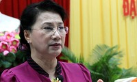 Elections 2016 : Nguyen Thi Kim Ngan rencontre son électorat à Can Tho