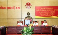 Vuong Dinh Hue en déplacement à Nghe An