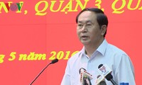 Elections législatives : Tran Dai Quang à  Ho Chi Minh-ville