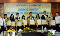 4 projets vietnamiens primés du concours Intel ISEF 2016