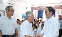 Tran Dai Quang rencontre l’électorat de Ho Chi Minh-ville