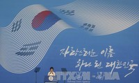 Park Geun-hye appelle Pyongyang à mettre fin à son programme nucléaire et ses provocations