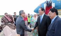 Le président Tran Dai Quang est arrivé au Brunei