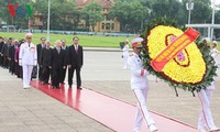 Fête nationale : Hommage au Président Ho Chi Minh