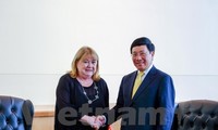 Rencontre bilatérales de Pham Binh Minh à New York