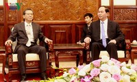 Tran Dai Quang reçoit l’ambassadeur japonais 