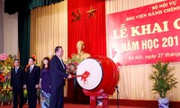 Truong Hoà Binh à l’ouverture des classes à l’académie nationale d’administration