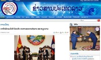 La visite de Nguyen Thi Kim Ngan au Laos largement couverte par la presse laotienne