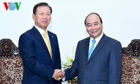 Nguyen Xuan Phuc reçoit le conseiller senior du groupe sud-coréen CJ