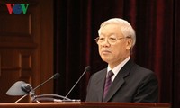 Nguyen Phu Trong rencontre l’électorat de l’arrondissement de Ba Dinh