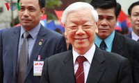 Dernières activités de Nguyen Phu Trong au Laos