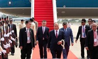 Le Premier ministre Nguyen Xuan Phuc est arrivé à Phnom Penh