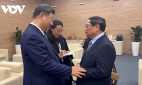 Pham Minh Chinh rencontre Xi Jinping