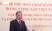 Tô Lâm rencontre la communauté vietnamienne au Cambodge