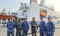 Vietnam Coast Guard ship visits India for exchange program