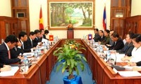 Delegasi Komisi Hubungan Luar Negari Majelis Nasional Vietnam  berkunjungan di Laos