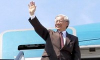 Aktivitas Sekjen Komite Sentral Partai Komunis Vietnam, Nguyen Phu Trong di Republik Singapura.