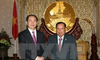 Arti besar kunjungan ke Laos dan Kamboja yang dilakukan oleh Presiden Negara Vietnam