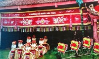 Ciri khas  dari seni wayang golek air desa Dao Thuc, kabupaten Dong Anh, Kota Hanoi