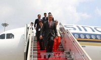 PM Singapura, Lee Hsien Loong dan Istri mengakhiri dengan baik kunjungan resmi di Vietnam