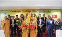 Unjuk muka Sangha Buddha Vietnam di Mozambik