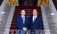 PM Nguyen Xuan Phuc menerima Presiden Direktur Samsung Viet Nam