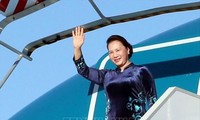 Ketua MN Nguyen Thi Kim Ngan berangkat melakukan kunjungan resmi  di Federasi Rusia dan Republik Belarus