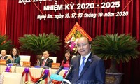 PM Nguyen Xuan Phuc menghadiri dan memimpin Kongres ke-XIX Organisasi Partai Komunis Viet Nam Provinsi Nghe An