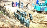 Pimpinan RDRK mengirimkan telegram prihatin kepada pimpinan Viet Nam tentang kerugian bencana banjir di Viet Nam Tengah