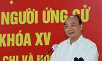 Presiden Nguyen Xuan Phuc Lakukan Kontak dengan Pemilih Kota Ho Chi Minh