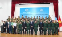 Inauguran curso de entrenamiento para la misión vietnamita del mantenimiento de paz