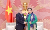 Vicepresidenta parlamentaria de Vietnam da bienvenida a delegados cubanos