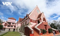 Descubrir la hermosa iglesia rosada en Da Lat