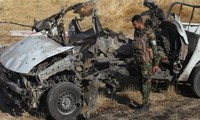 Mueren al menos cinco agentes de seguridad en un atentado con coche bomba en Irak