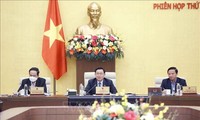 Comité Permanente del Parlamento vietnamita prosigue la agenda de su quinta reunión 